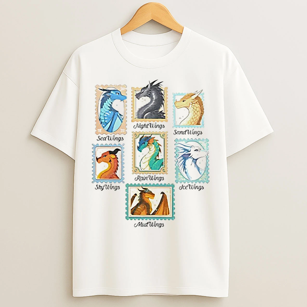 Classic Wings Of Fire Dragons Queen Of Pyrrhia T Shirts