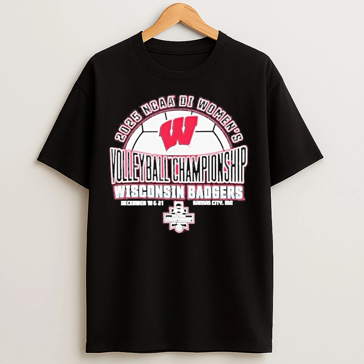 Classic Wisconsin Badgers Division I Womens Volleyball Final T Shirts