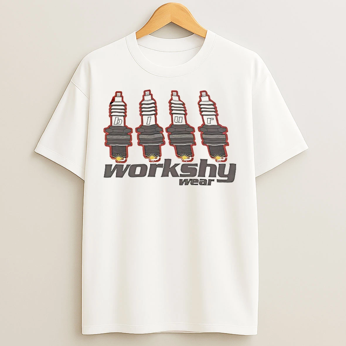 Classic Workshy Wear Blur Vintage T Shirts