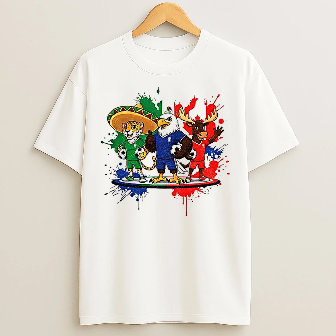 Classic World Cup 2026 Mascot Maple Zayu Clutch T Shirts