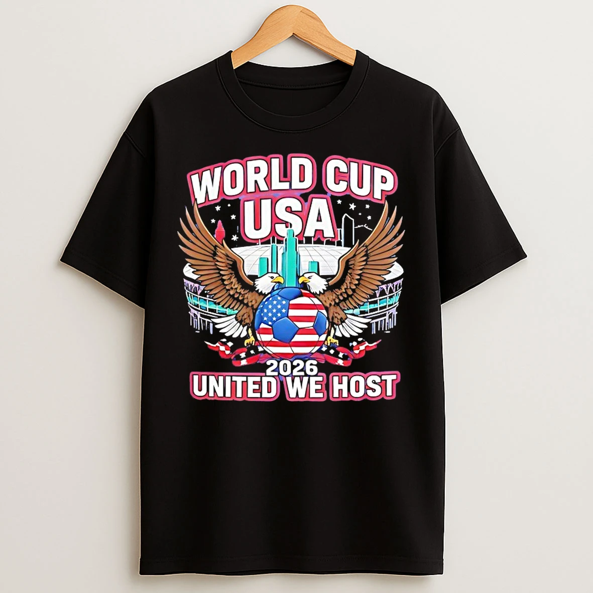 Classic World Cup Usa 2026 United Host Nation T Shirts