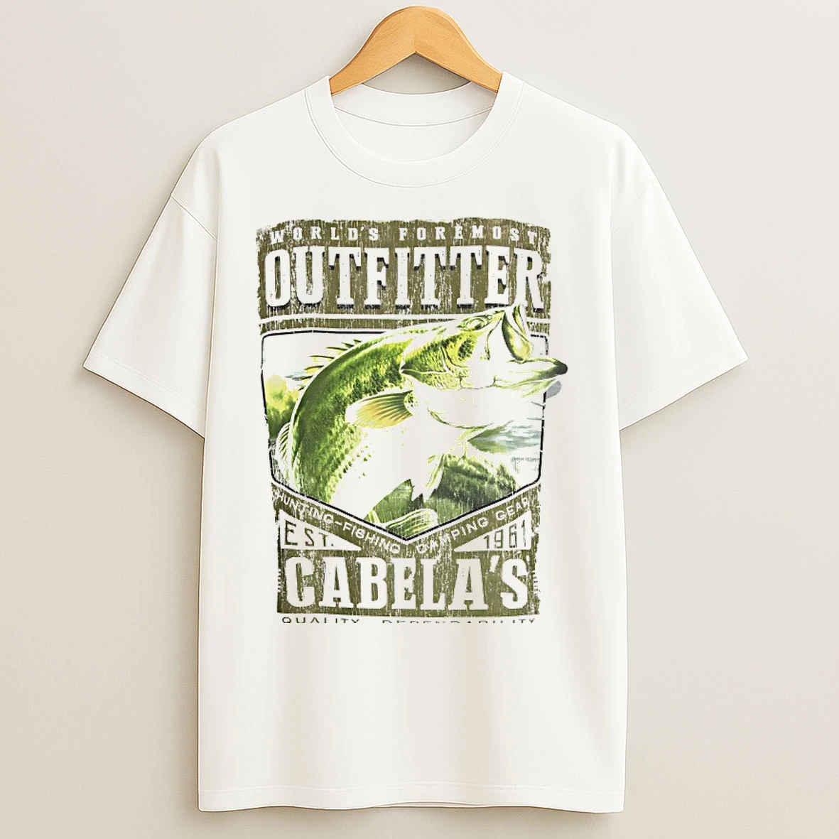 Classic Worlds Foremost Outfitter Cabelas Since 1961 T Shirts
