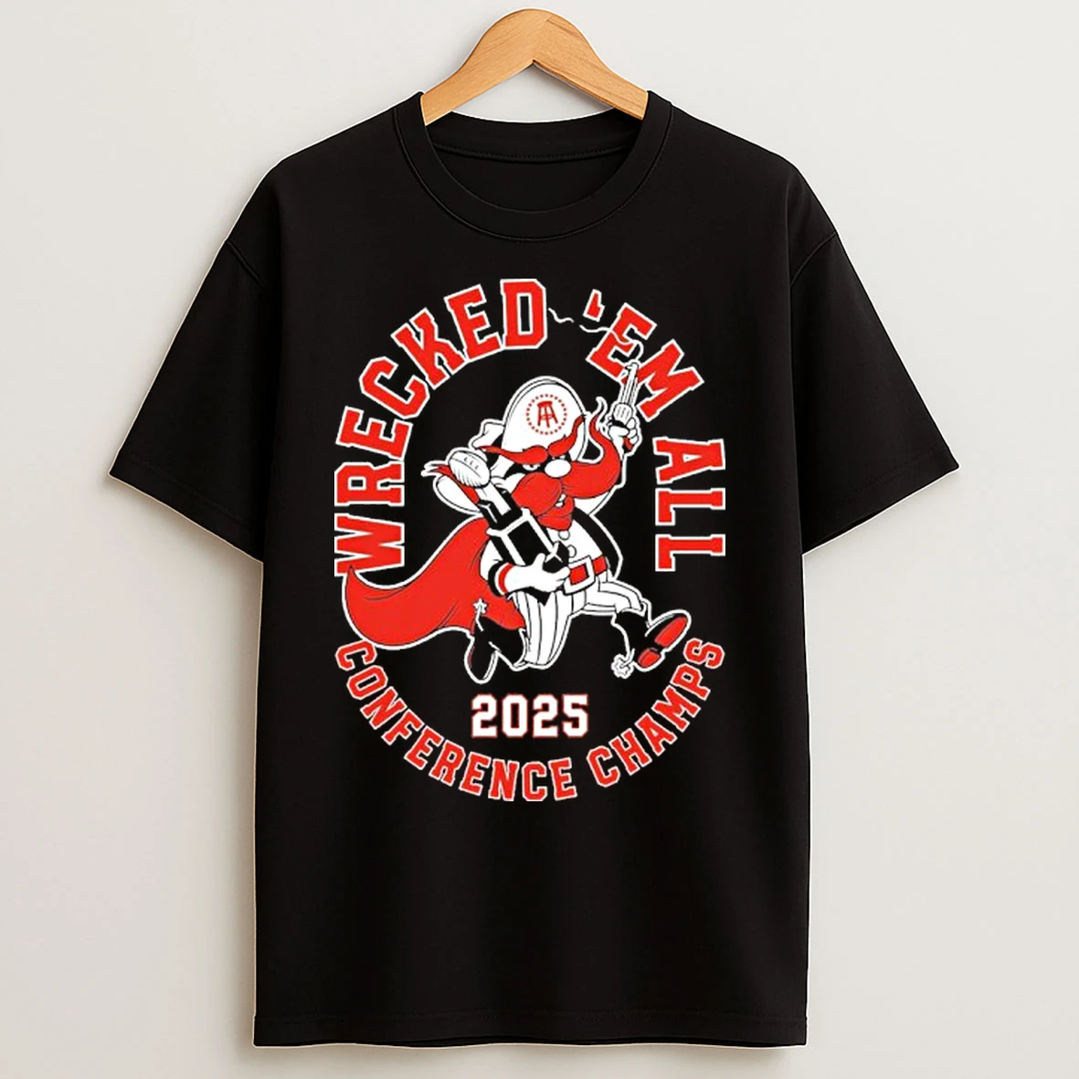 Classic Wrecked Em Conference Champs Texas Tech Football T Shirts