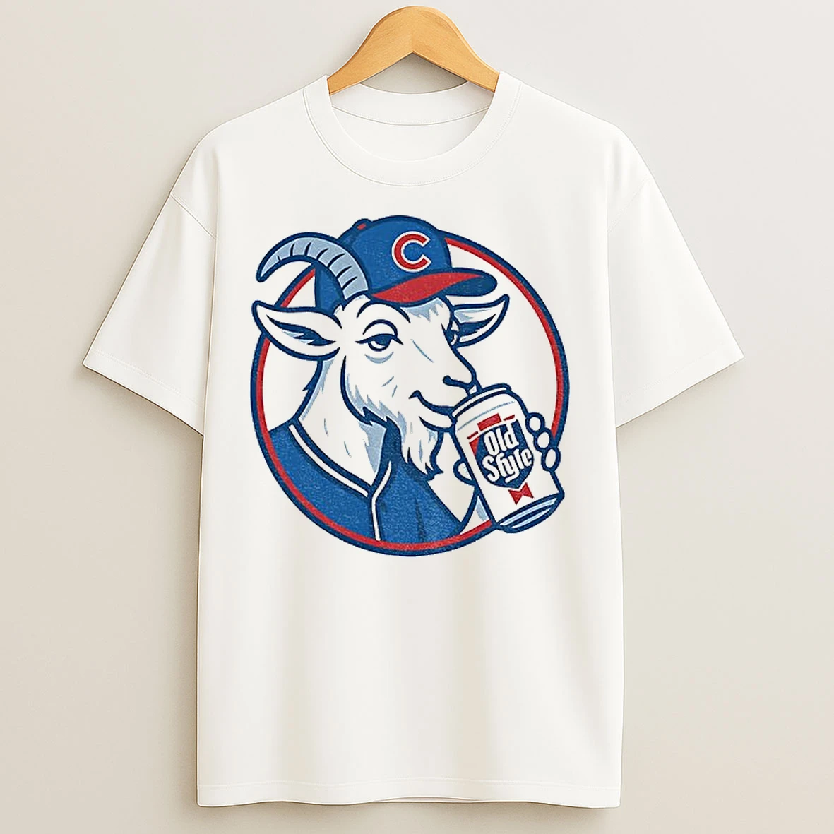 Classic Wrigley Goat Drink Old Style Chicago Cubs Mlb Baseball 2025 T Shirts