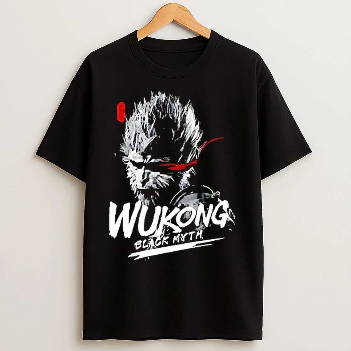 Classic Wukong Black Myth Graphic Retro T Shirts