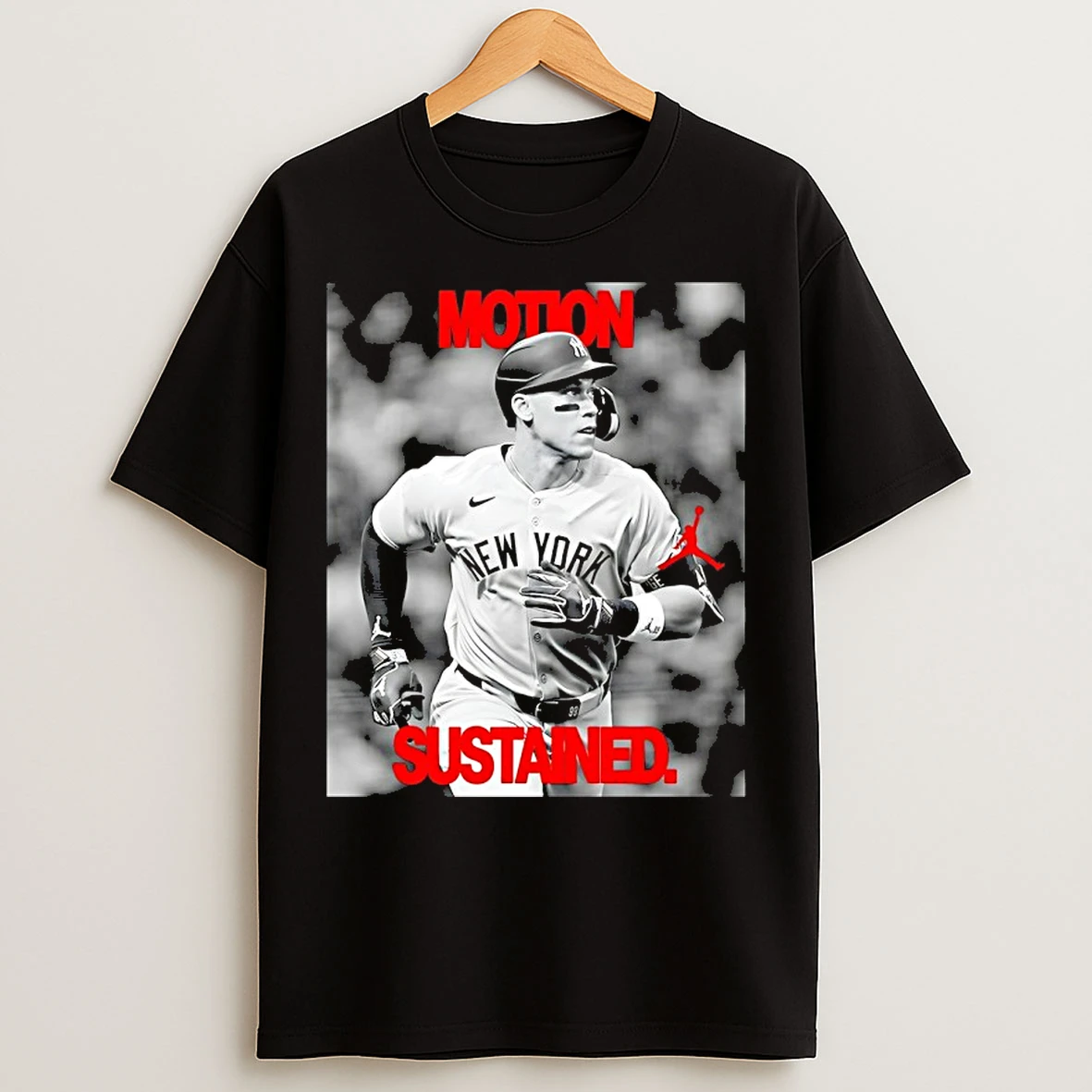 Classic Yankees Aaron Judge Motion Sustained American League Mvp T Shirts
