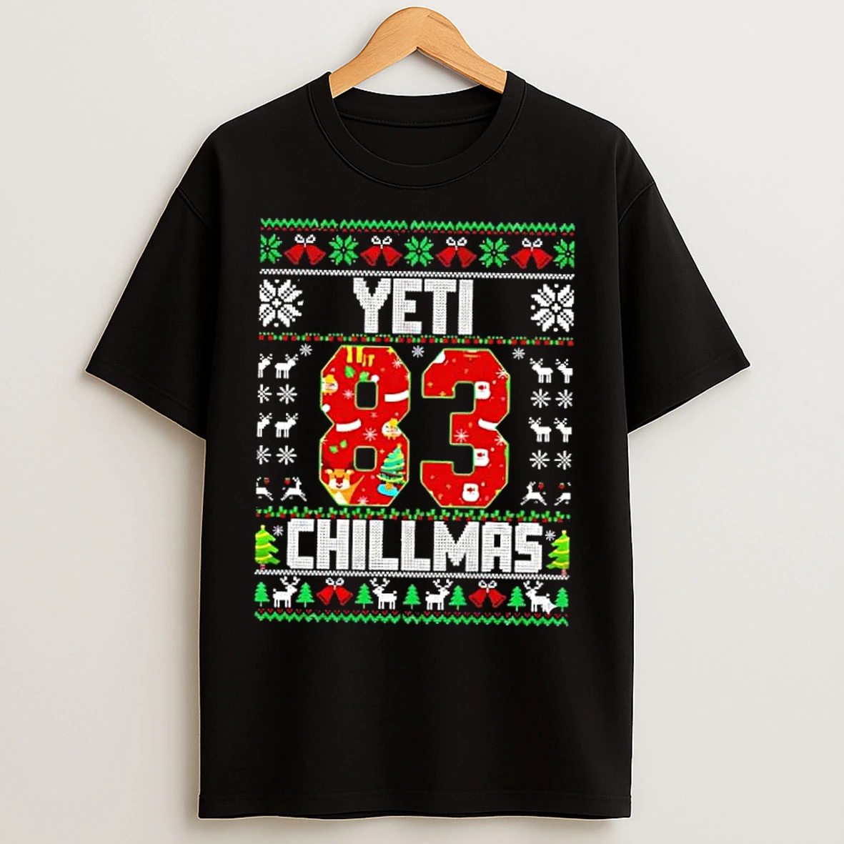 Classic Yeti Chillams 83 Ugly Christmas T Shirts