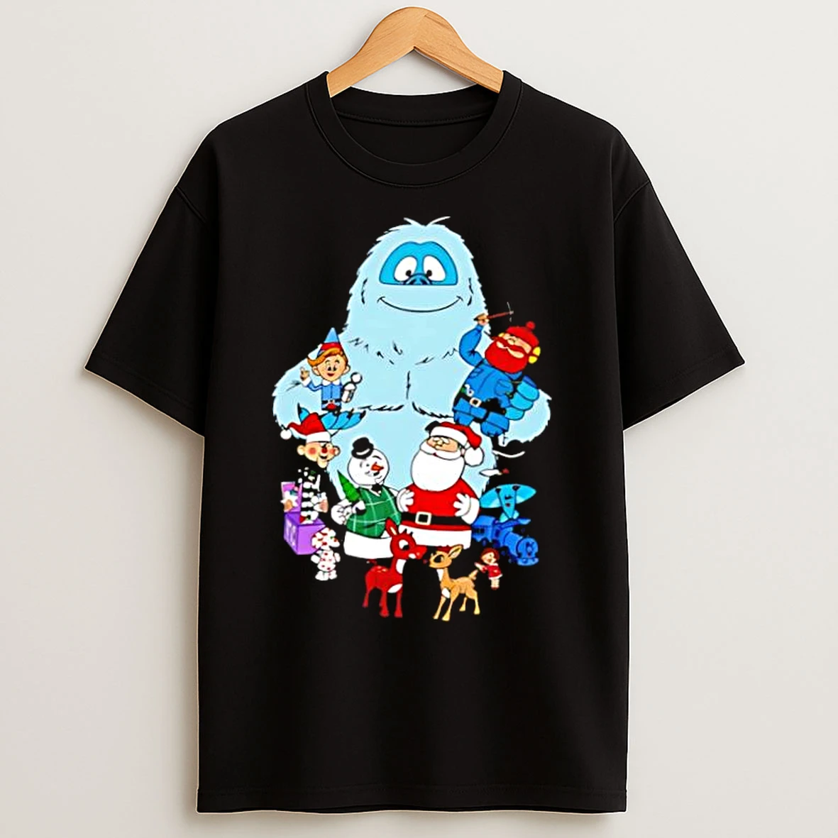 Classic Yeti Christmas Friends T Shirts