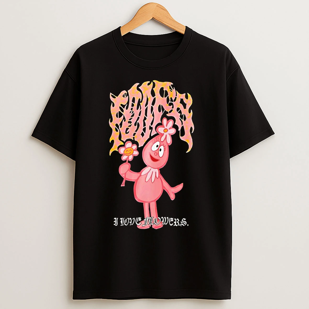 Classic Yo Gabba Gabba Foofa Metal T Shirts