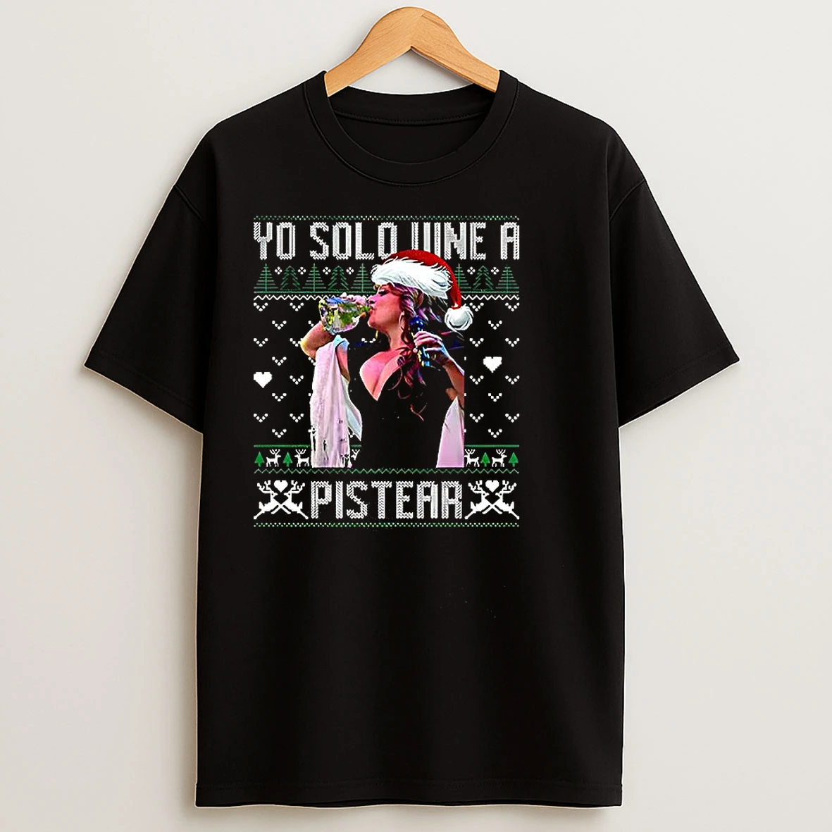 Classic Yo Solo Vine A Pistear Ugly Christmas T Shirts