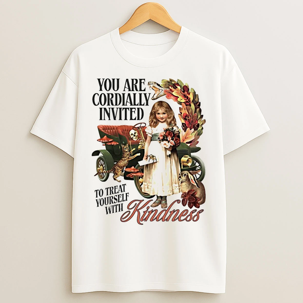 Classic You Are Cordially Invited To Treat Yourself With Kindness T Shirts