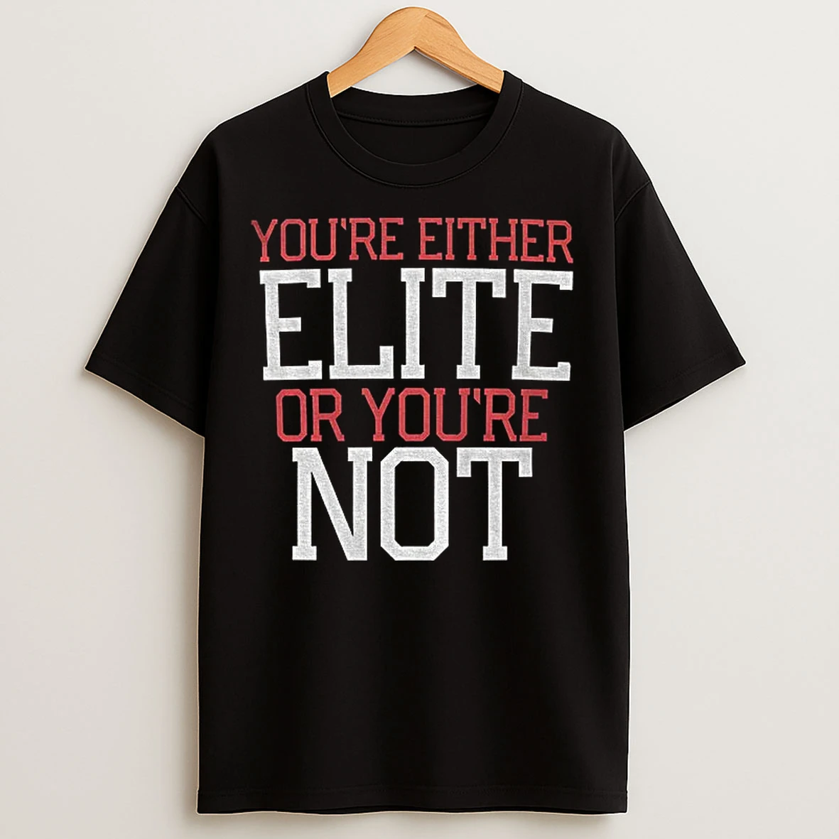 Classic Youre Either Elite Or Youre Not Georgia Bulldogs Gameday T Shirts