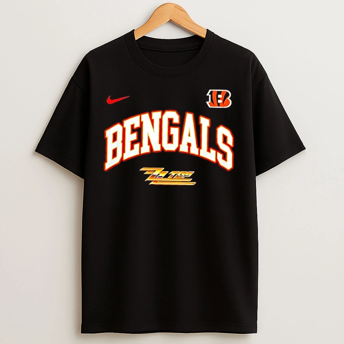 Classic Zz Top The Big One Go Cincinnati Bengals Football T Shirts