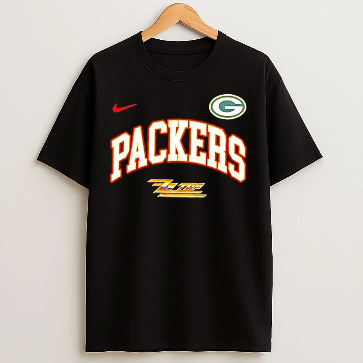 Classic Zz Top The Big One Go Green Bay Packers Football T Shirts