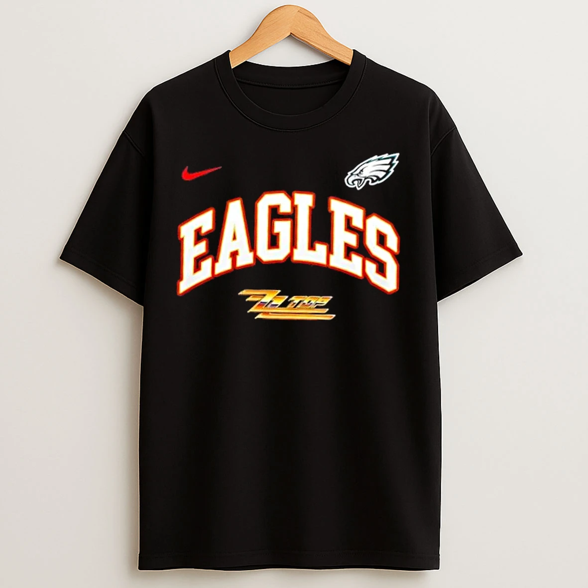 Classic Zz Top The Big One Go Philadelphia Eagles Football T Shirts