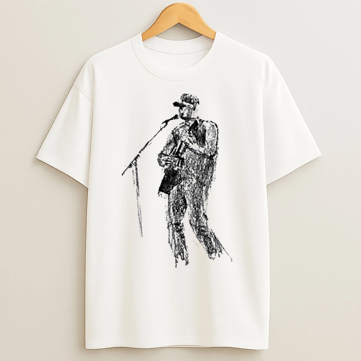 Classic Zach Bryan Sketch T Shirts