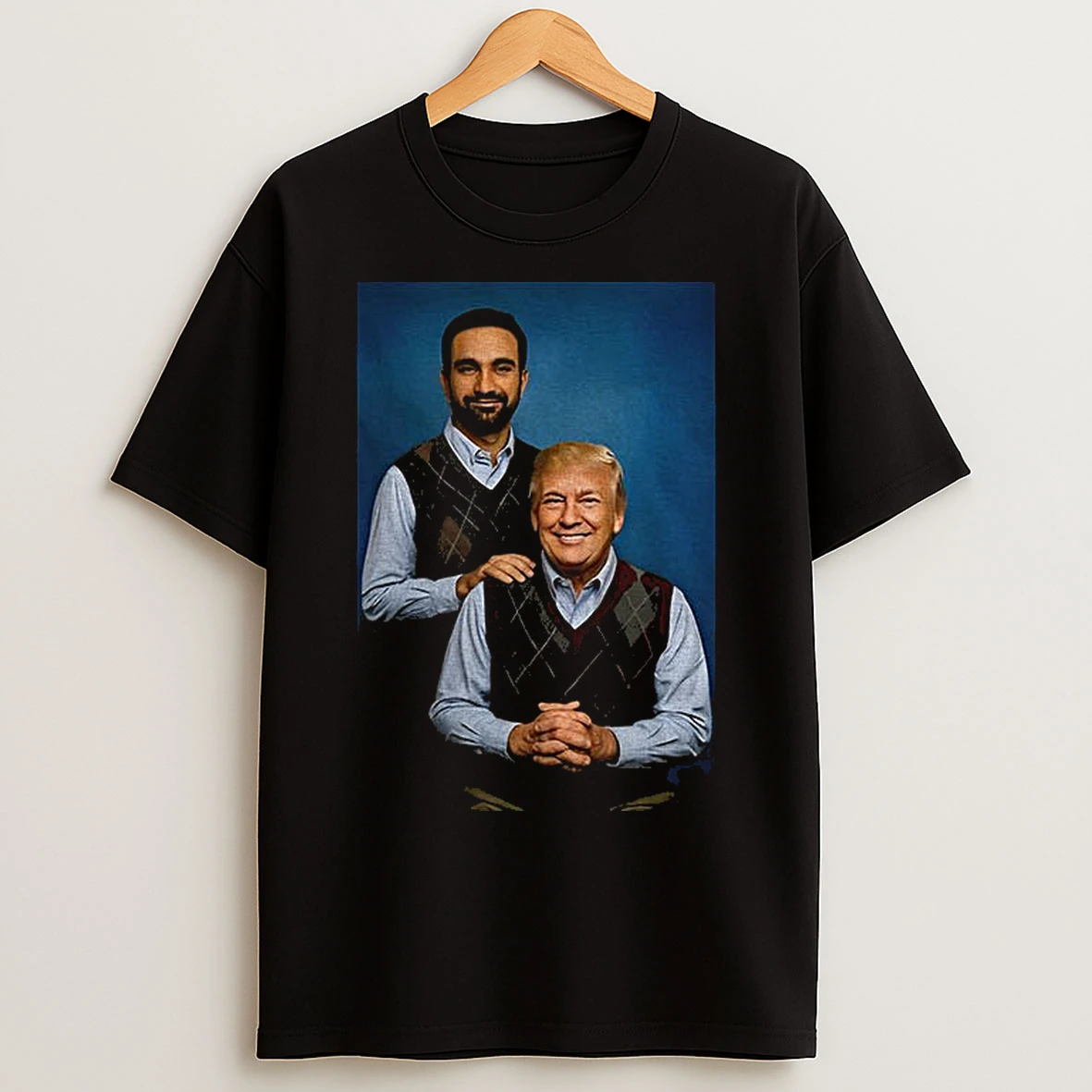 Classic Zohran Mamdani And Donald Trump Step Brothers Parody Vintage T Shirts