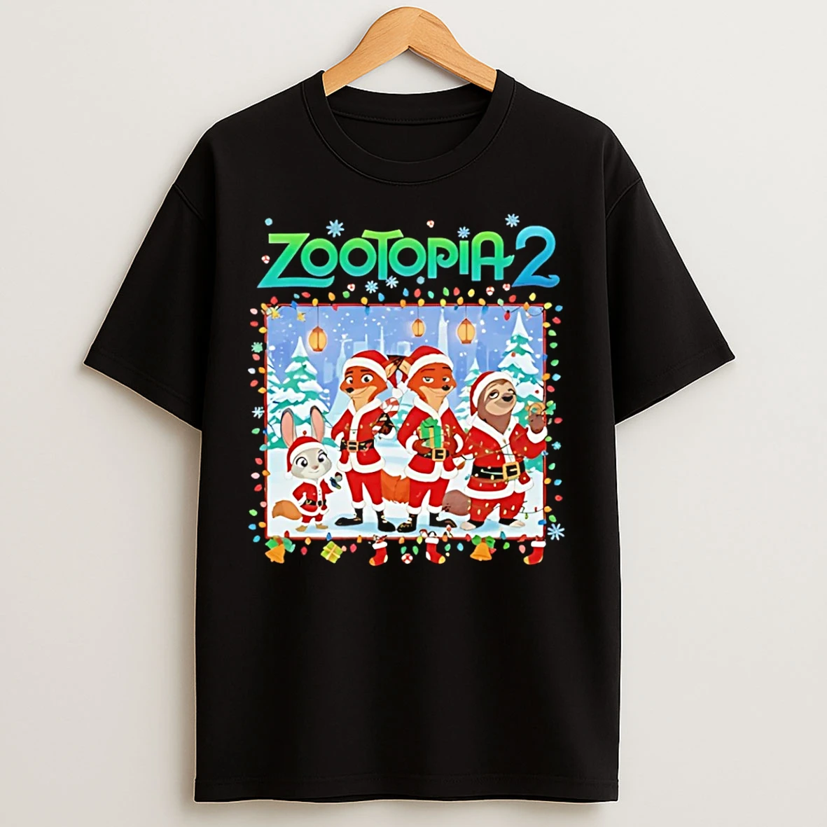 Classic Zootopia 2 2025 Nick Wilde And Flash T Shirts