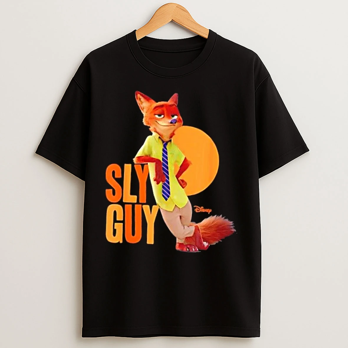 Classic Zootopia X Nick Sly Guy T Shirts