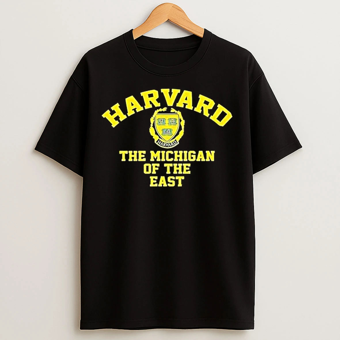 Classic Harvard The Michigan Of The East T Shirts