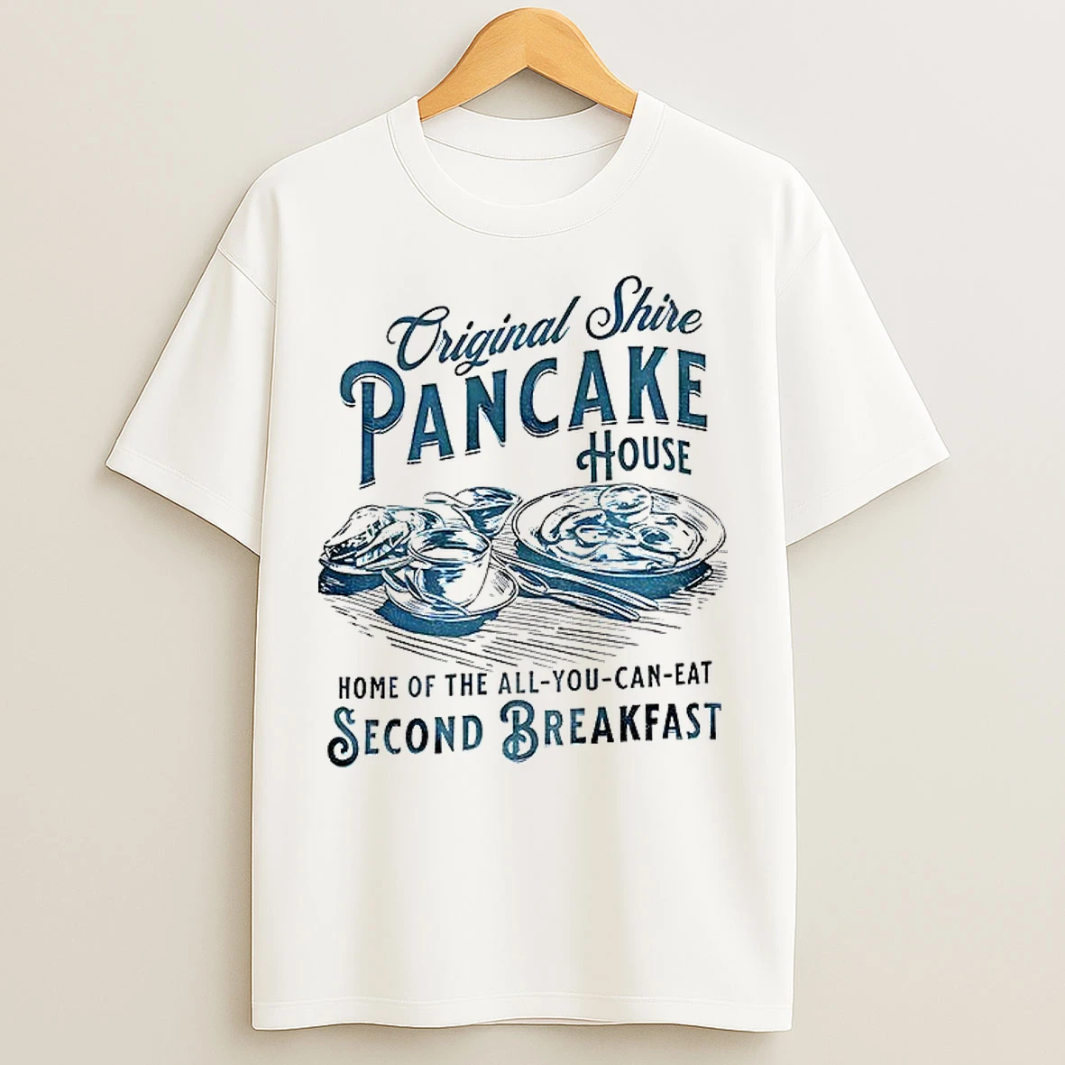 Classic Shire Pancake House Home Of The Al You Can Eat Second Breakfast T Shirts