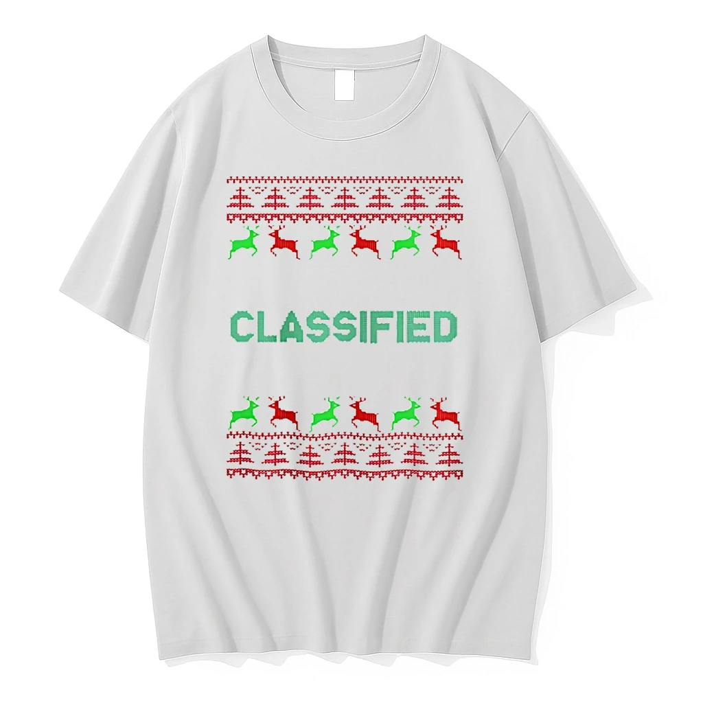 Classified Lights Ugly Christmas Shirts