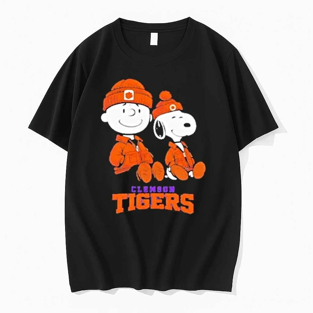 Clemson Tigers X Snoopy And Charlie Brown Shirts