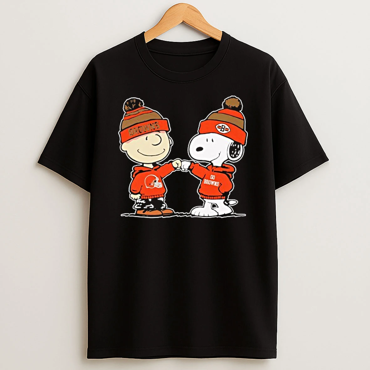 Cleveland Browns Snoopy And Charlie Brown Best Friends Shirts
