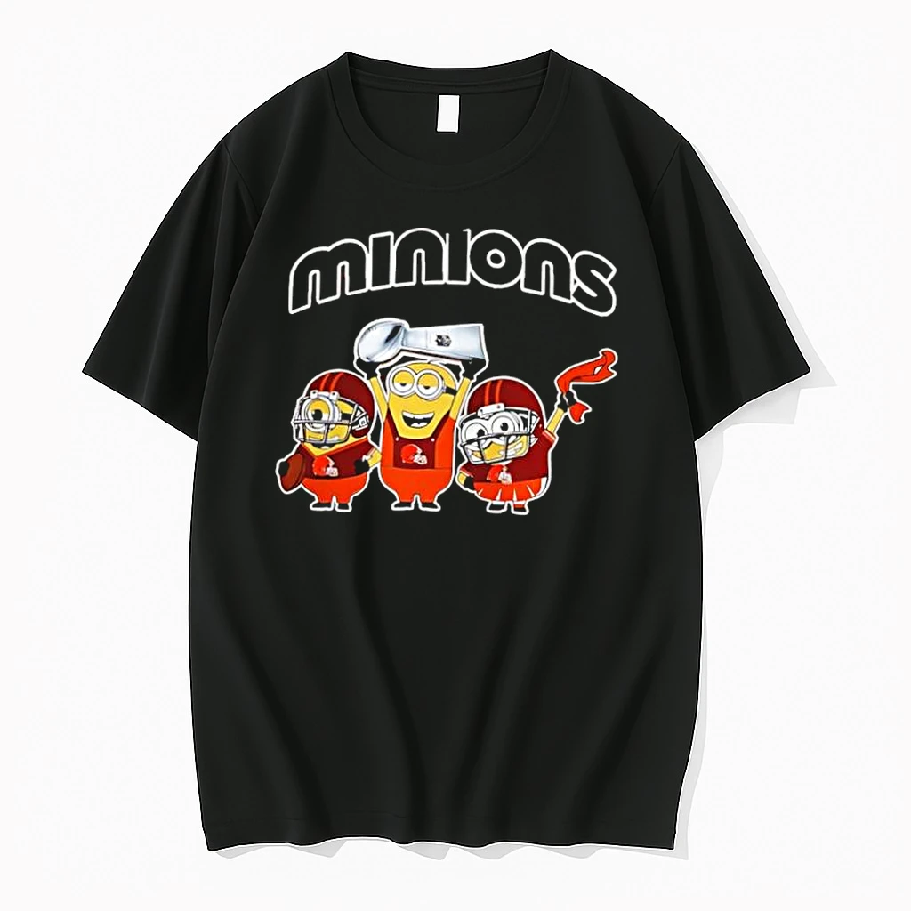 Cleveland Browns X Minions Celebrate Nfl 2026 Shirts