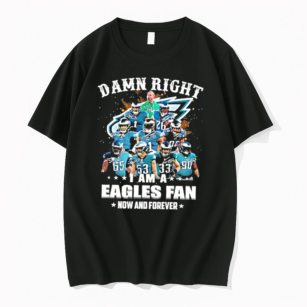 Coach Nick Sirianni And Players Damn Right I Am A Philadelphia Eagles Fan Now And Forever Shirts