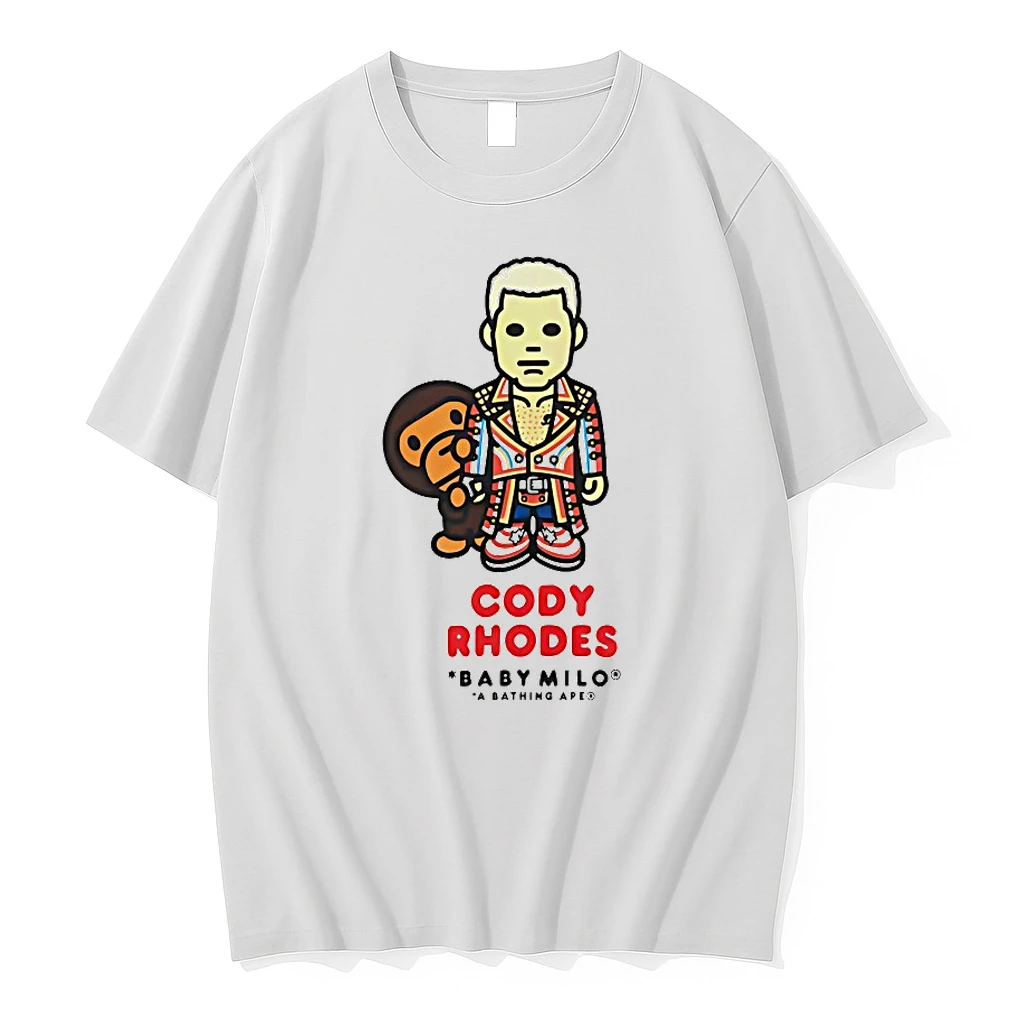Cody Rhodes Bape X Wwe Baby Milo Shirts