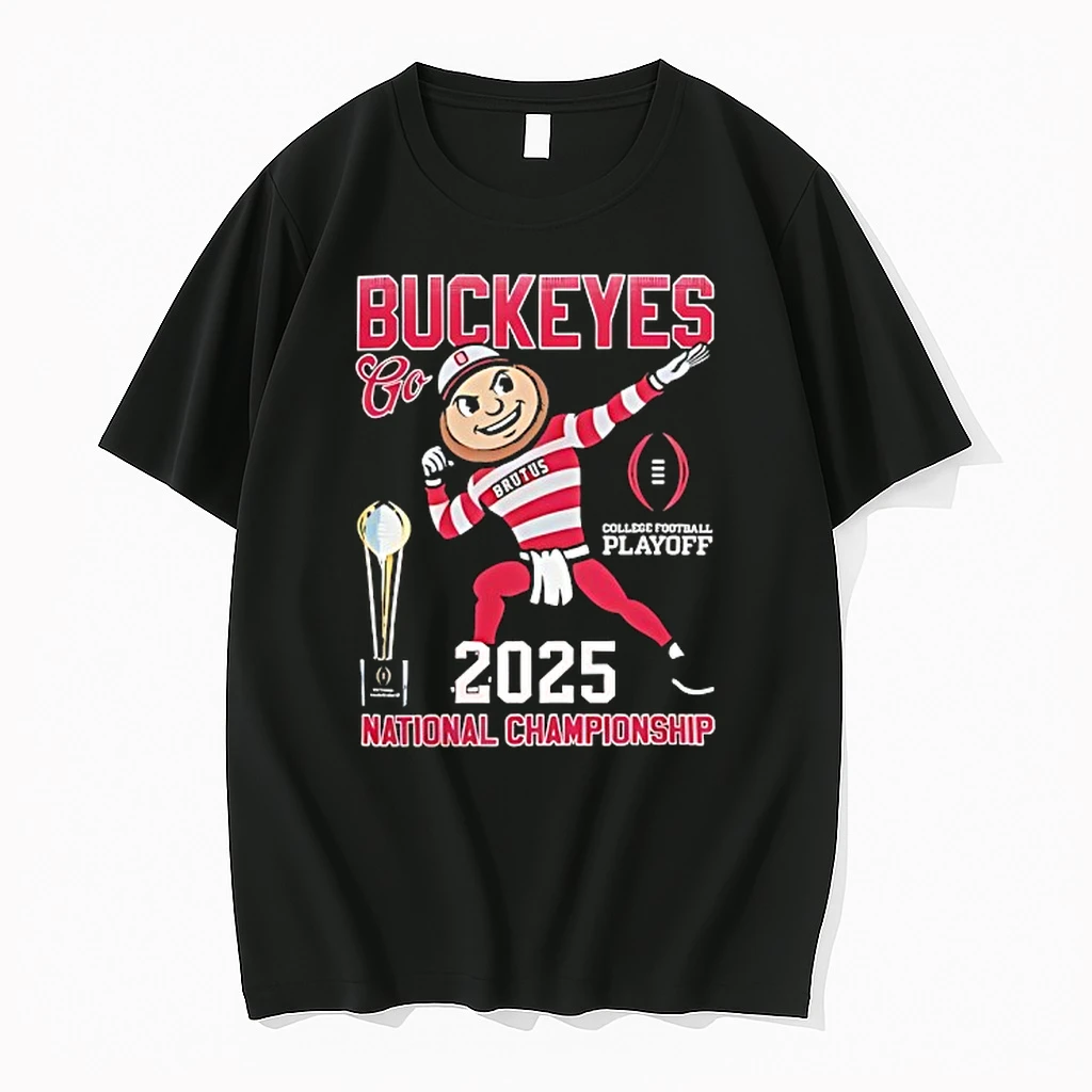 College Football Playoff Ohio State Buckeyes Mascot National Championship 2025 Shirts