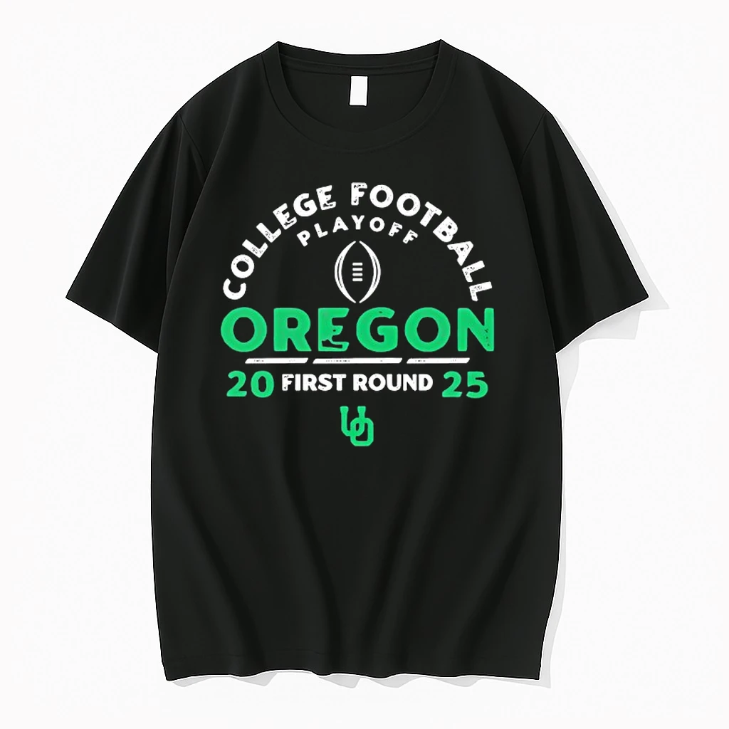 College Football Playoff Oregon Ducks First Round 2025 Shirts