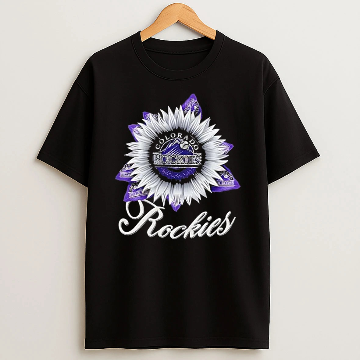 Colorado Rockies Baseball X Sunflower Graphic Shirts