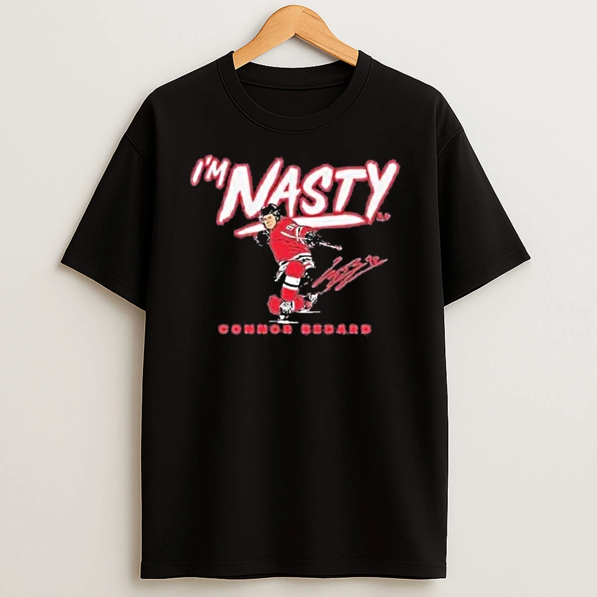 Connor Bedard Im Nasty Signature Shirts