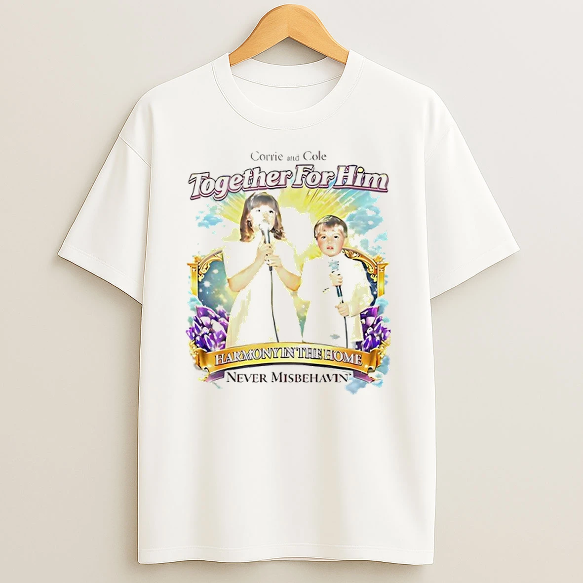 Corrie And Cole Together For Him Harmonyin The Home Family Collection Shirts