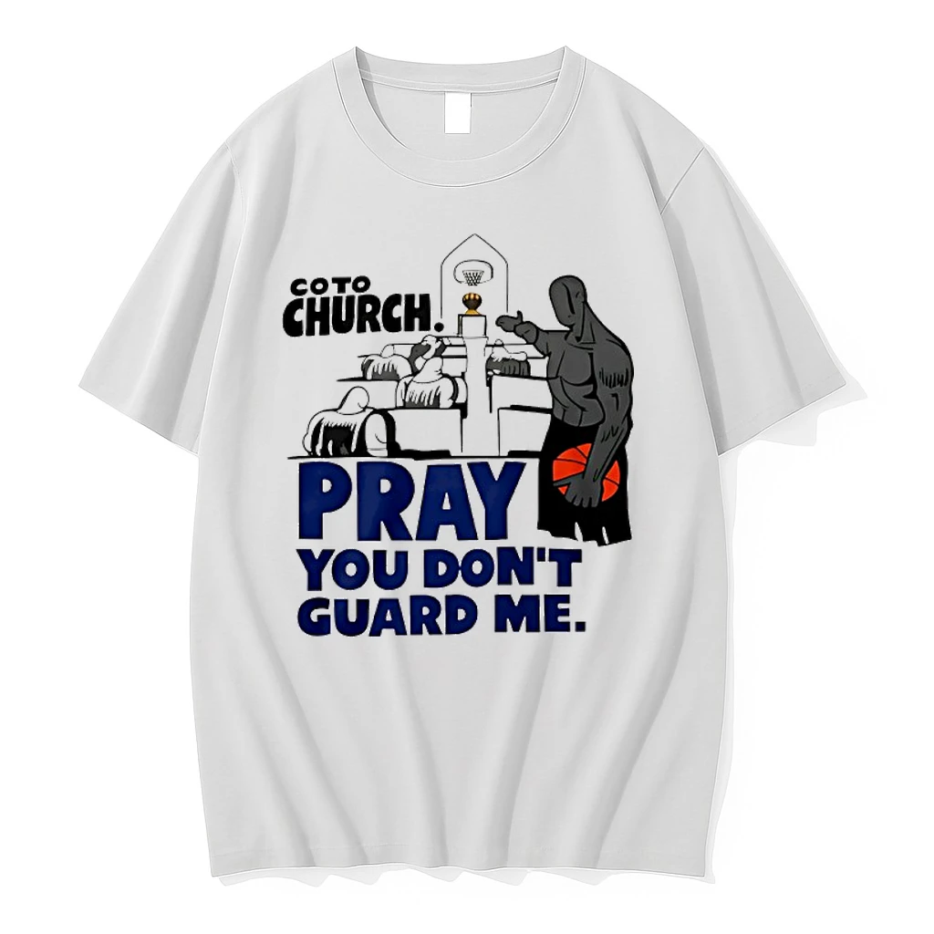 Coto Church Pray You Dont Guard Me Basketball Shirts