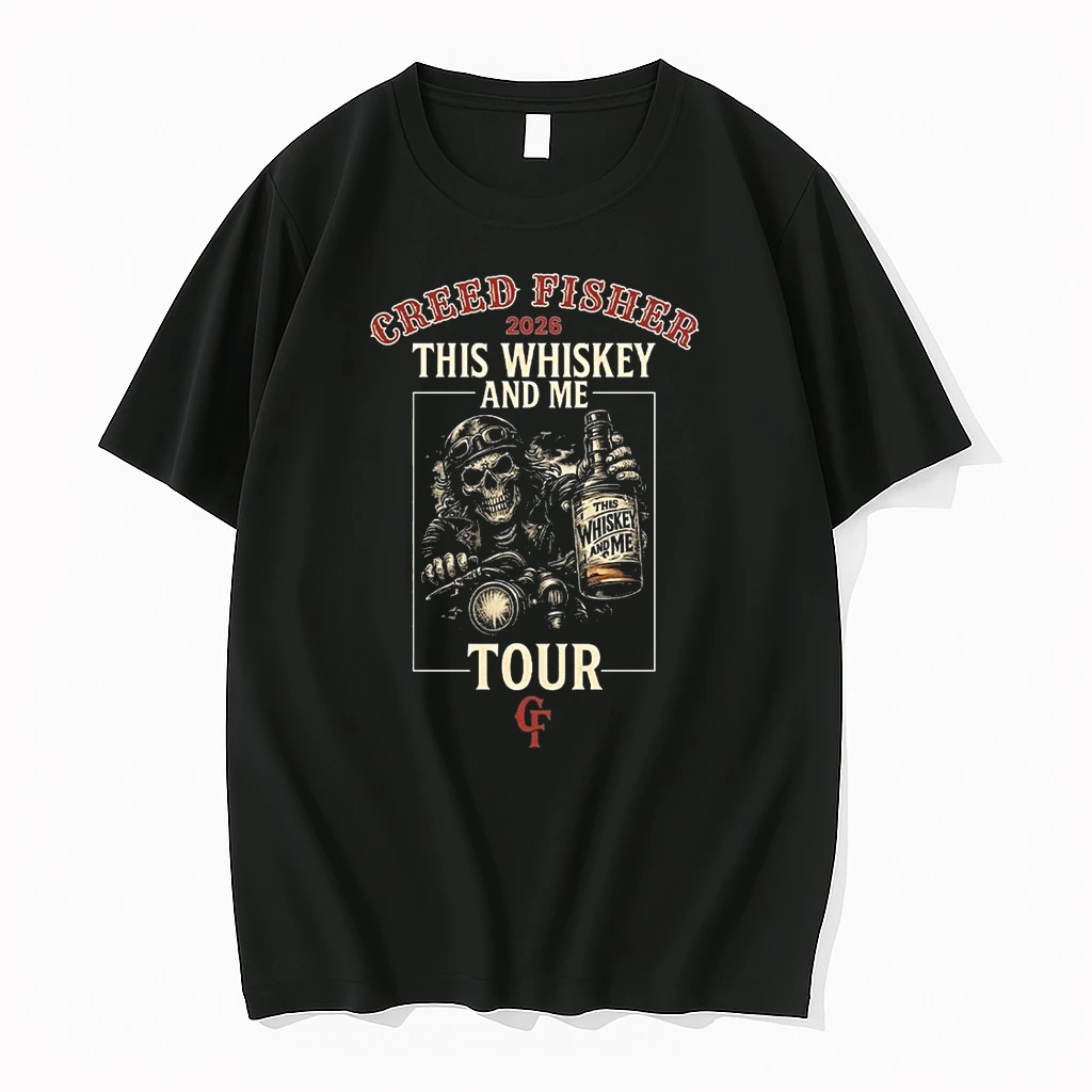 Creed Fisher 2026 This Whiskey And Me Tour Shirts