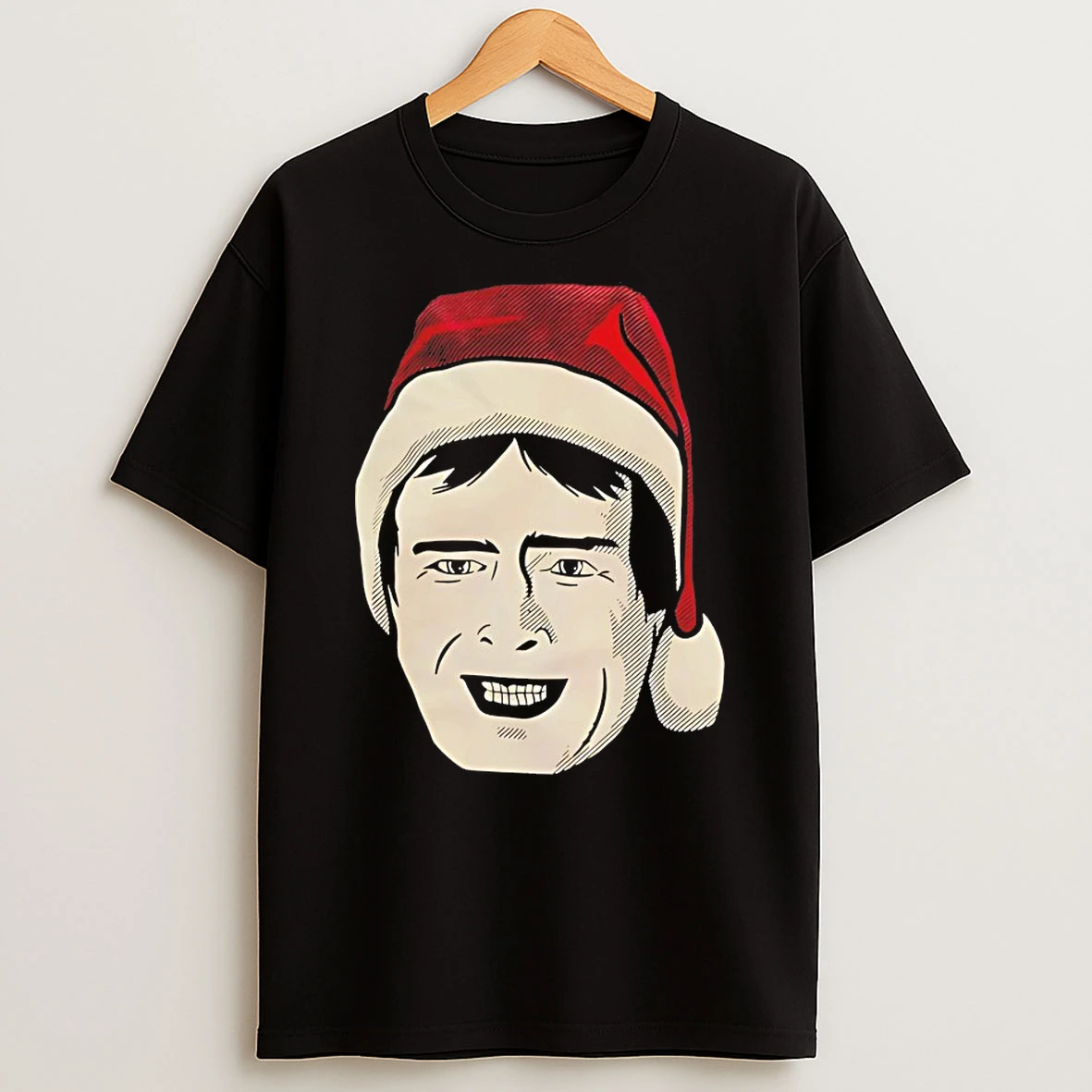 Creepy Santa Face Christmas Shirts