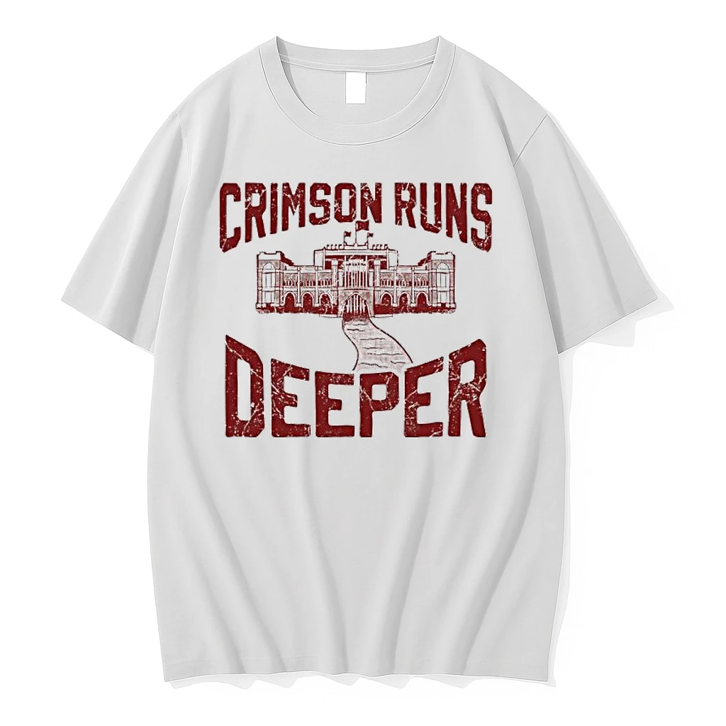 Crimson Runs Deeper Vintage Shirts