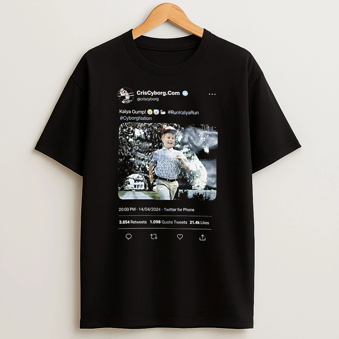 Criscyborg Com Kalya Gump Run Kalya Run Cyborg Nation Meme Shirts
