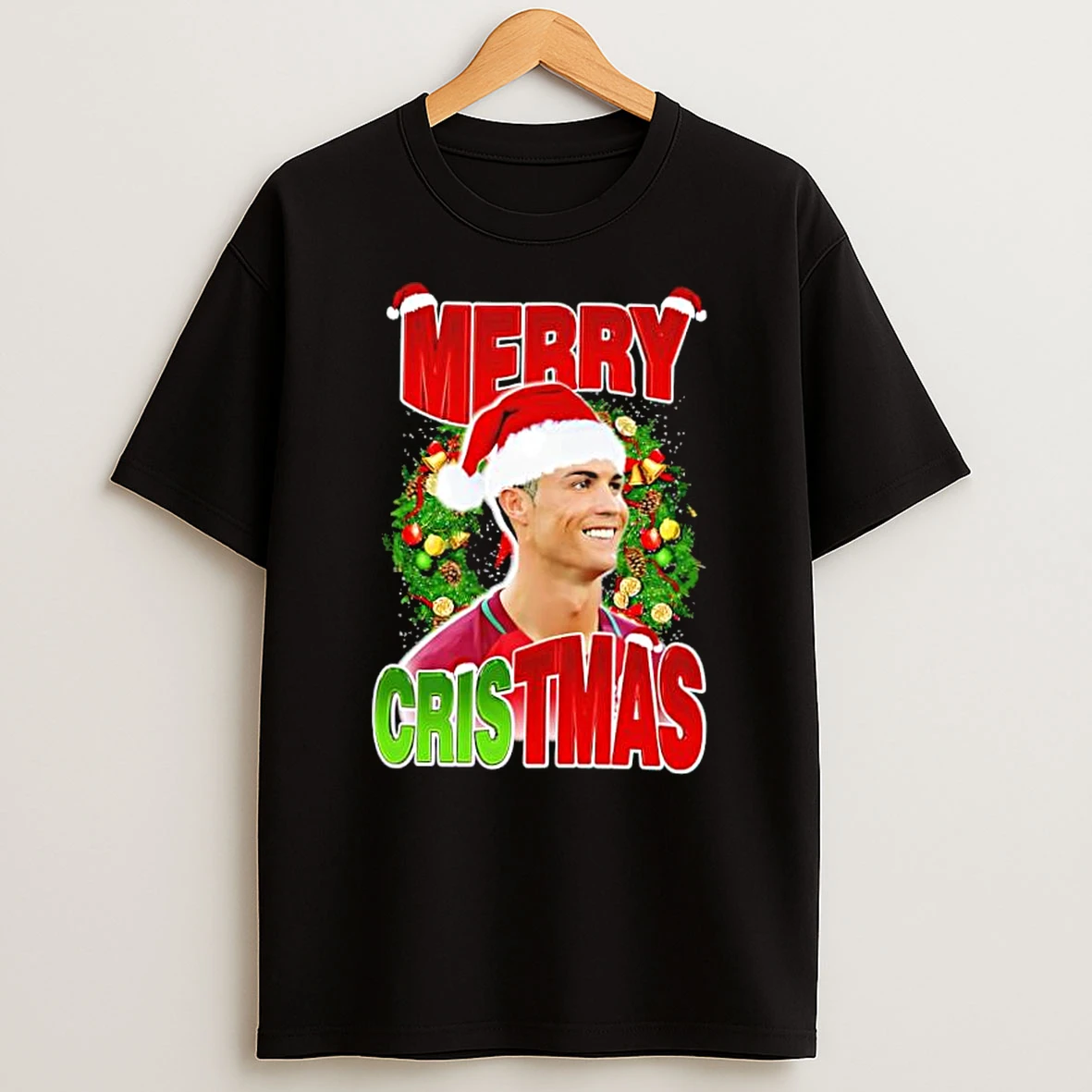 Cristiano Ronaldo Merry Cristmas Shirts
