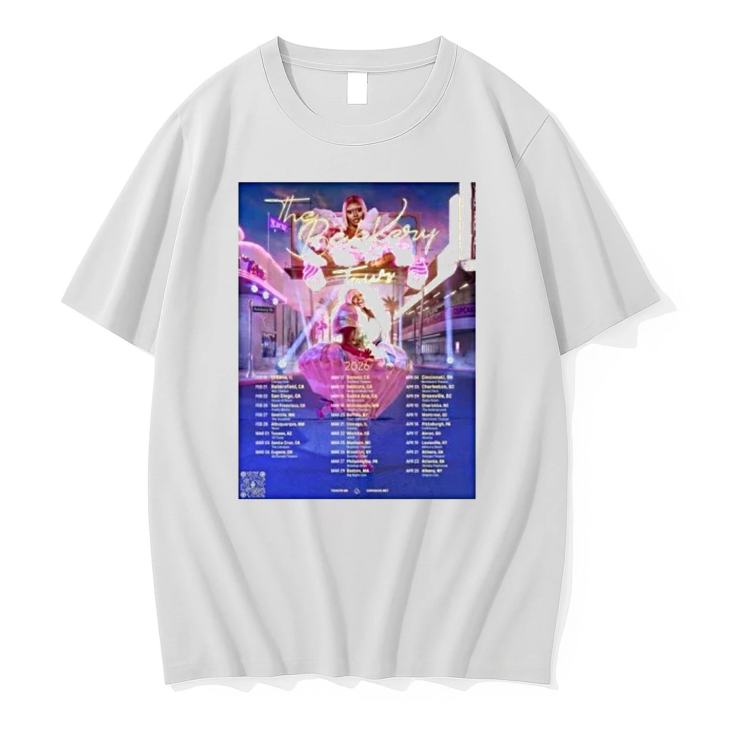 Cupcakke The Bakkery Tour 2026 North American Shirts