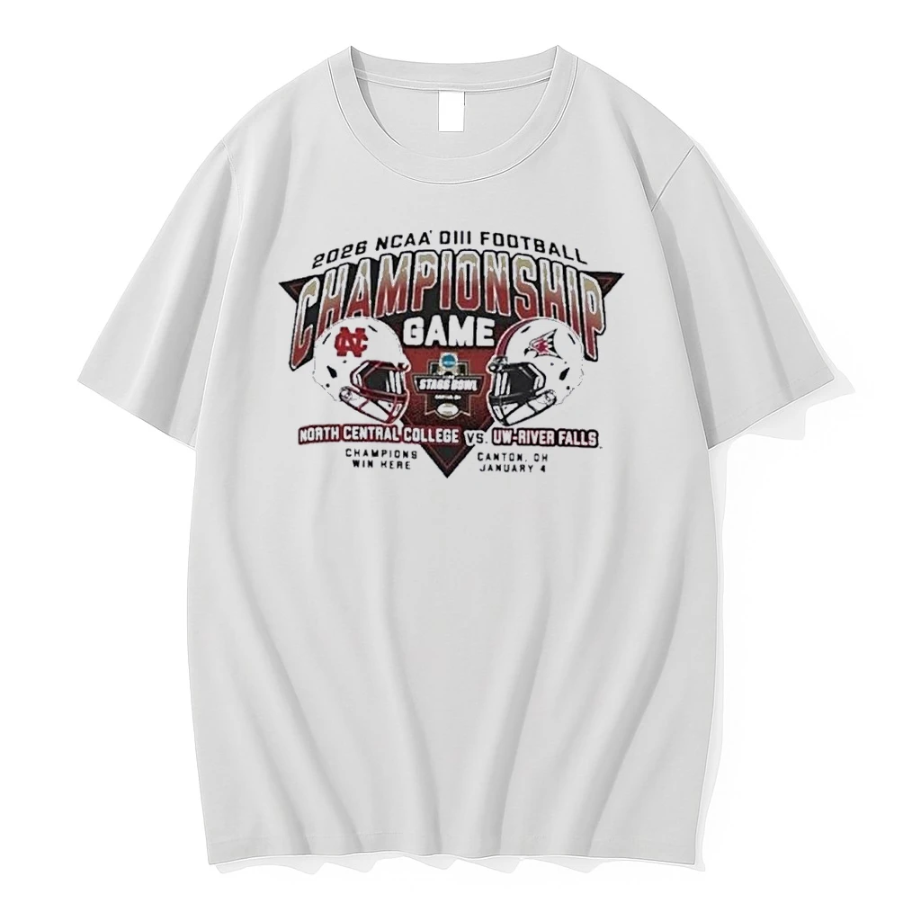 Diii Football Championship North Central College Vs Uw River Falls Shirts