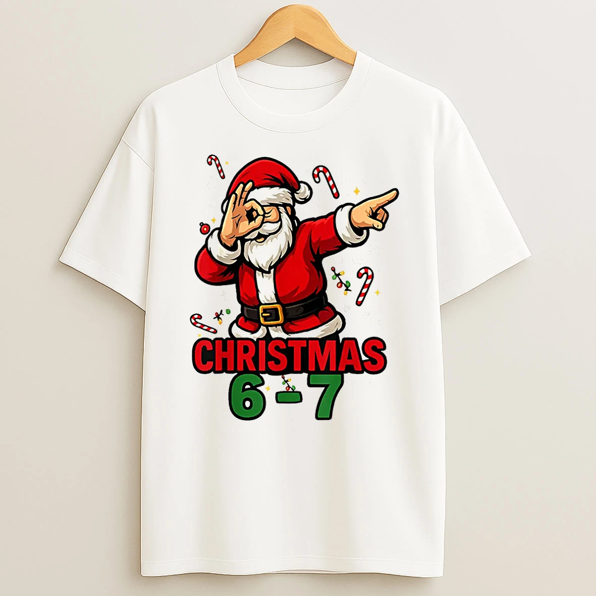 Dabbing Santa 6 7 Meme Christmas Shirts