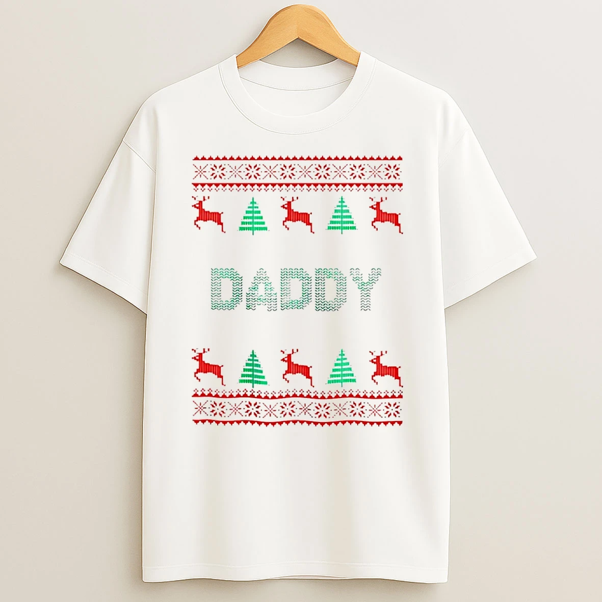 Daddy Reindeer Ugly Christmas 2025 Shirts