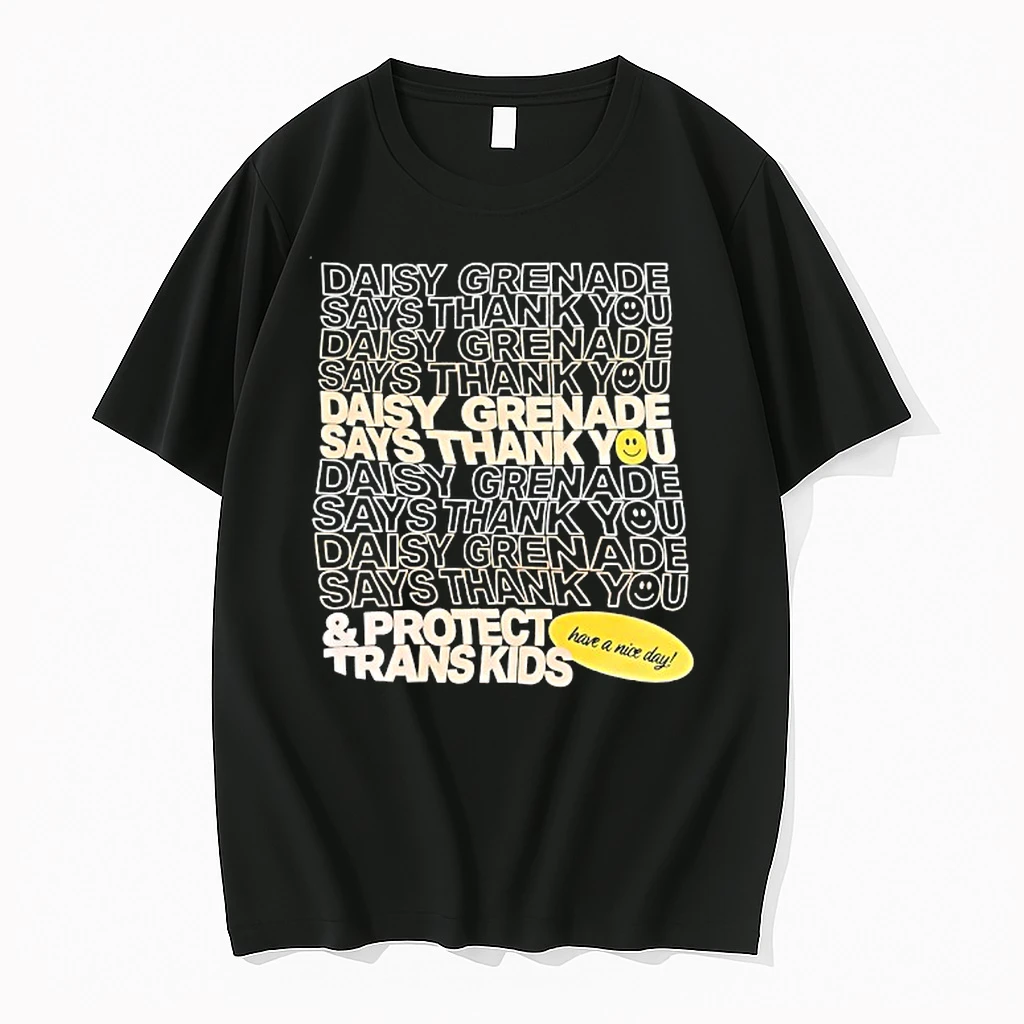 Daisy Grenade Says Thank You And Protect Trans Kids Shirts