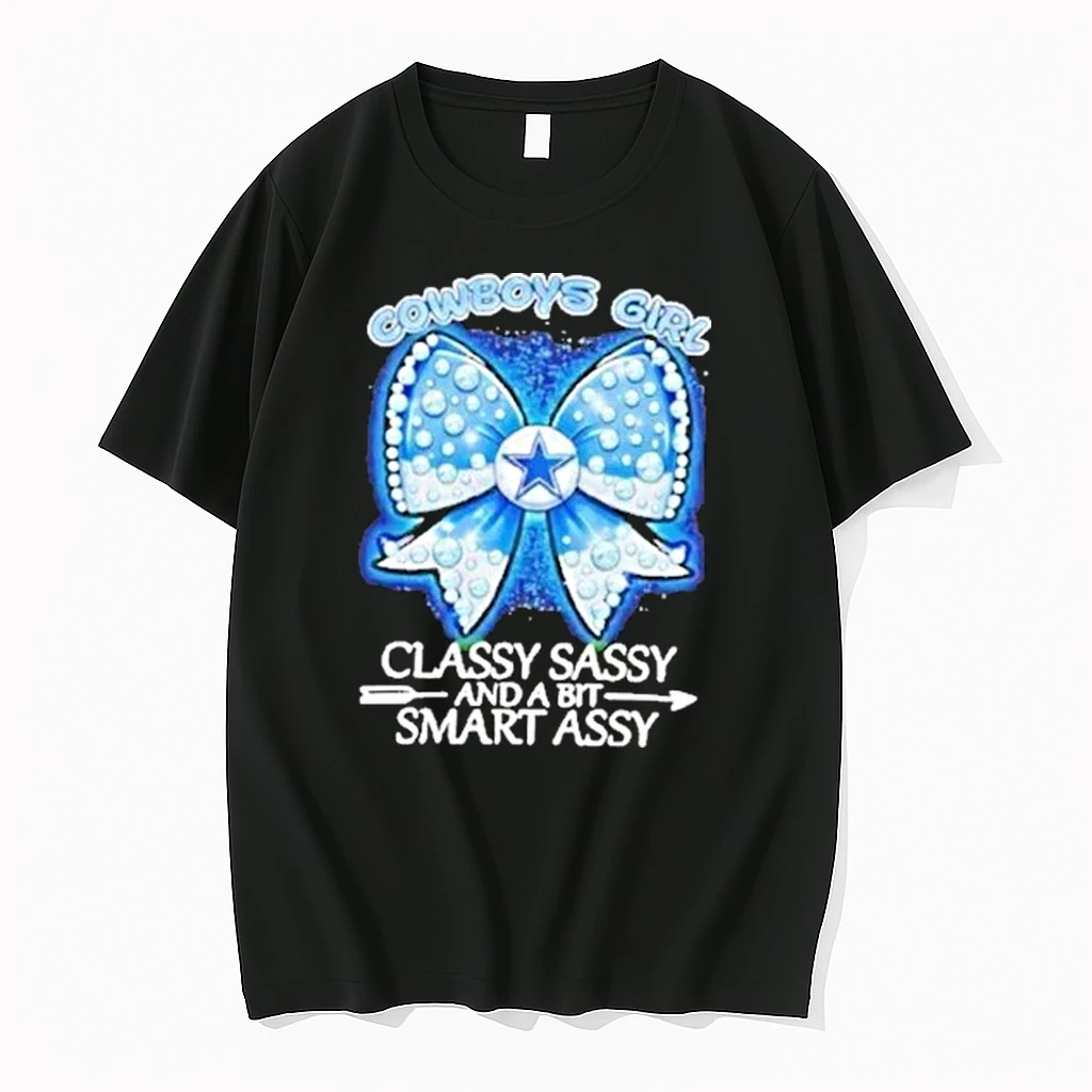 Dallas Cowboys Girl Bow Classy Sassy And A Bit Smart Assy Shirts
