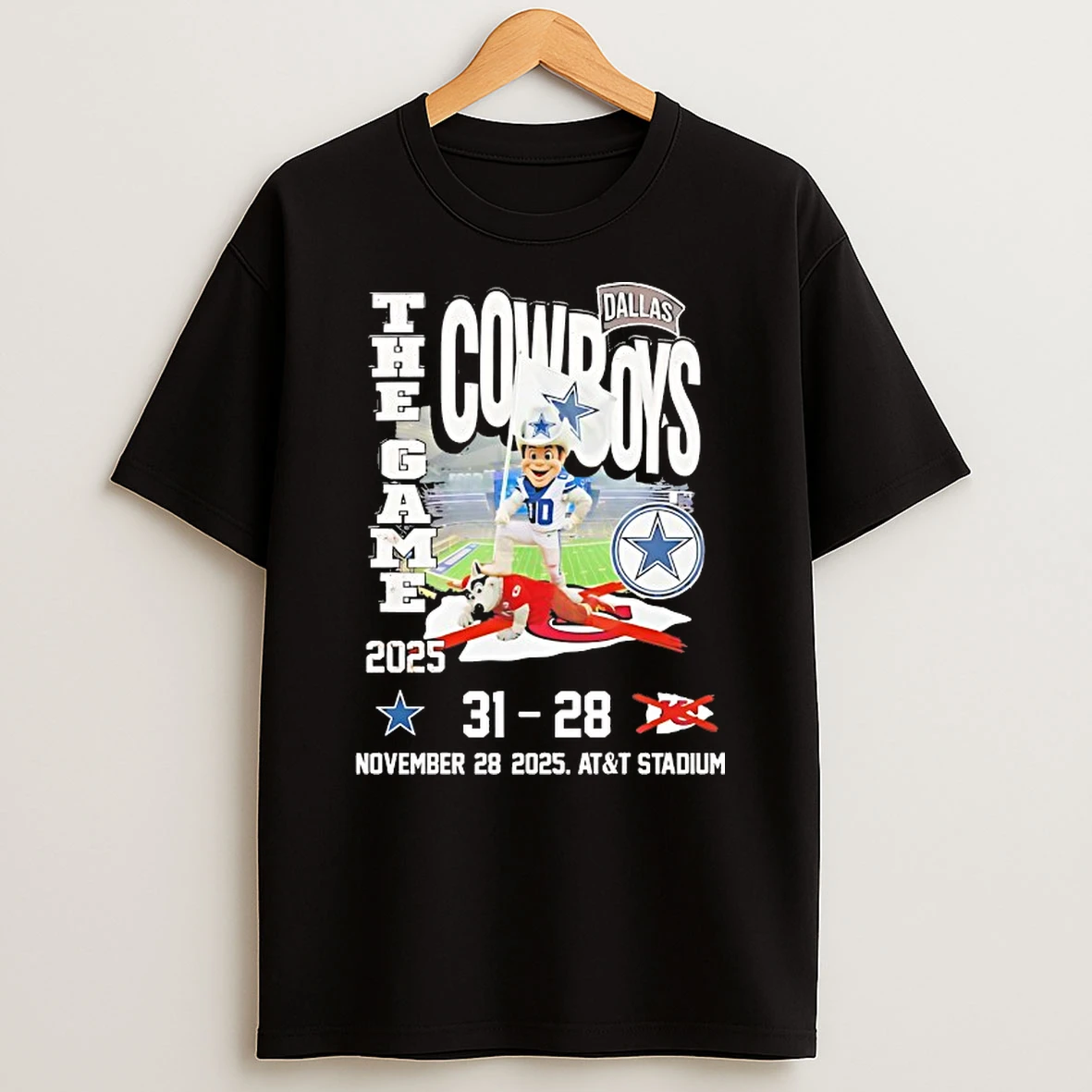 Dallas Cowboys Vs Kansas City Chiefs The Game 2025 Shirts