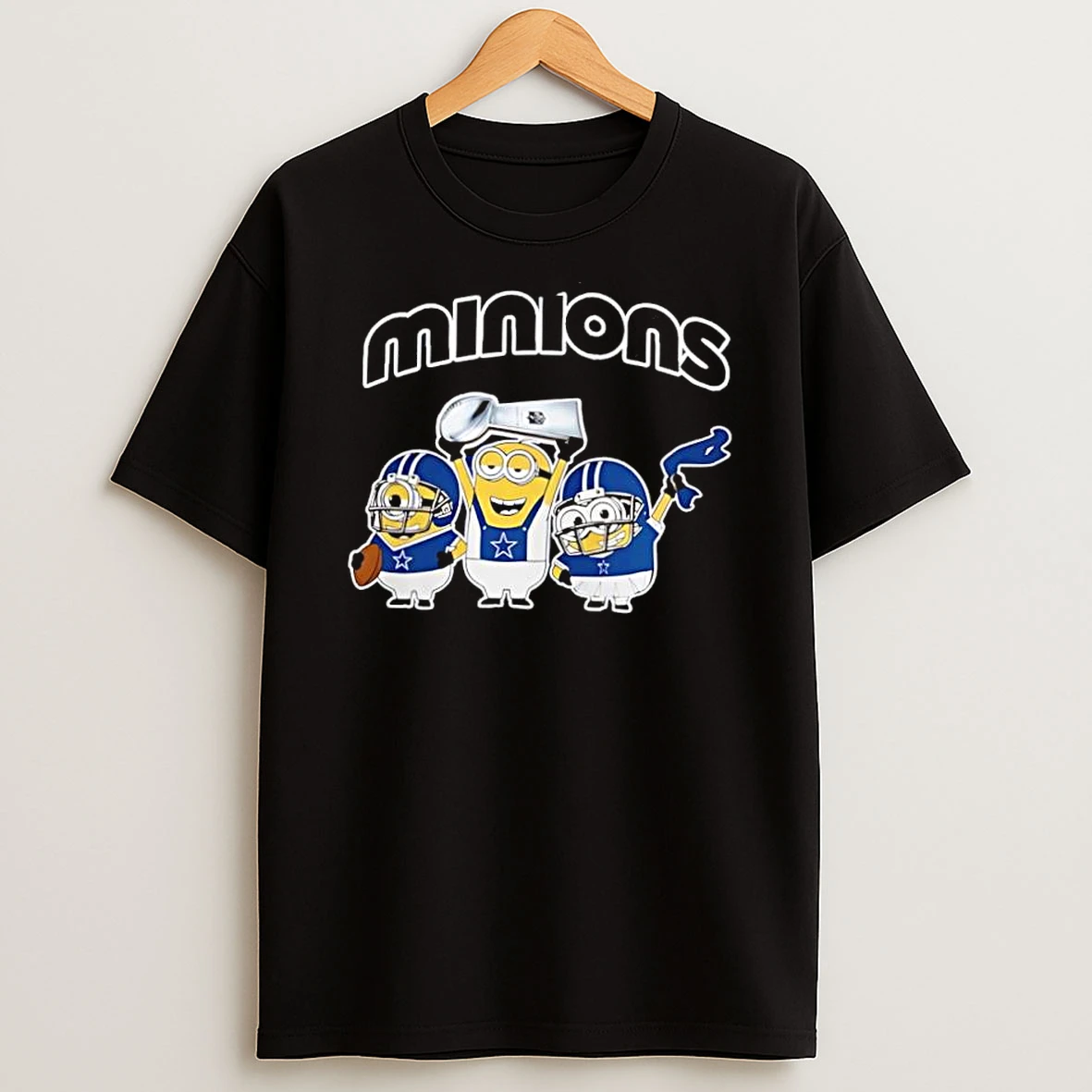 Dallas Cowboys X Minions Celebrate Nfl 2026 Shirts